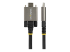 StarTech 20" 50cm Side Screw Locking USB C Cable 10Gbps, USB 3.1/3.2 Gen 2 Type-C Cable, 100W (5A) Power Delivery Charging, DP Alt Mode, Dual Screw Lock, USB-C to C Cord, Charge/Sync - Fremsiden