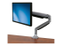 StarTech.com Desk Mount Monitor Arm, Heavy Duty Ergonomic VESA Monitor Arm, Single Display up to 9kg, Full Motion, Height Adjustable, Articulating, Aluminum, C-Clamp/Grommet, Silver - Høyre vinkel