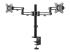 StarTech.com Desk Mount Dual Monitor Arm, Desk Clamp VESA Compatible Monitor Mount for up to 32 inch Displays, Ergonomic Articulating Monitor Arm, Height Adjustable/Tilt/Swivel/Rotating - Høyre vinkel