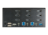 StarTech.com 2 Port Triple Monitor DisplayPort KVM Switch, 4K 60Hz UHD HDR, Desktop 4K DP 1.2 KVM with 2 Port USB 3.0 Hub (5Gbps) & 4x USB 2.0 HID Ports, Audio, Hotkey Switching, TAA - Tilbake