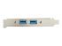 StarTech.com 2 Port USB 3.0 A Female Slot Plate Adapter - Nærbilde