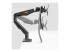 StarTech.com Desk Mount Dual Monitor Arm w/ Crossbar, Up To 27" Displays - Venstre side