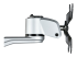 StarTech.com Wall Mount Monitor Arm, Articulating Ergonomic VESA Wall Mount Monitor Arm, 20" (52cm) Long , Single 34" Display up to 30.9lb/14kg, Swivel/Tilt/Rotate, Adjustable Screen Mount - Nærbilde