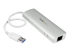 StarTech.com 3-Port USB 3.0 Hub with Gigabit Ethernet - Høyre vinkel