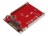 StarTech.com M.2. PCI-e NVMe to U.2 (SFF-8639) Adapter - Høyre vinkel