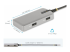 StarTech.com USB-C Multiport Adapter, 4K 60Hz HDMI w/HDR, 2-Port 5Gbps USB 3.0 Hub, 100W Power Delivery Pass-Through, GbE, USB Type C Mini Docking Station, Works with Chromebook certified - Flere vinkler