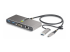 StarTech.com 2-Port USB-C/USB-A Hub with GbE and RS232 Serial, 2x USB-A - Høyre vinkel