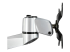 StarTech.com Desk Mount Quad Monitor Arm, Premium Articulating VESA 4 Monitor Mount 2x2 up to 27", Ergonomic Height Adjustable Pole Mount, Tilt/Swivel/Rotate, C-Clamp/Grommet, Silver - Nærbilde