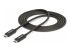 StarTech.com 6ft (2m) Active Thunderbolt 4 Cable, 40Gbps, 100W PD, 4K/8K, Intel Certified, Compatible w/Thunderbolt 3/USB 3.2/DisplayPort (A40G2MB-TB4-CABLE) - Høyre vinkel