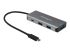 StarTech.com 4 Port USB C Hub (10Gbps) to 3x USB-A & 1x USB-C, 100W Power Delivery Passthrough Charging, Compact/Portable USB 3.1 Gen 2/USB 3.2 Gen 2 Type C Laptop Adapter, Works w/ TB3 - Høyre vinkel