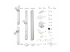 StarTech.com Six-Monitor Desk Mount w/ Crossbar, Up To 32" Screens/17.6lb - Flere vinkler