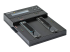StarTech.com Standalone M.2 SATA & M.2 NVMe Duplicator and Eraser, HDD/SSD Cloner & Wiper for M.2 PCIe AHCI/NVMe, M.2 SATA, 2.5/3.5" SATA Drives, External Hard Drive Eraser/Duplicator, TAA - Venstre vinkel