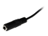 StarTech.com 2m Slim 3.5mm Stereo Extension Audio Cable - Nærbilde