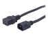 APC - Strømkabel - IEC 60320 C19 til IEC 60320 C14 - Høyre vinkel