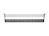 StarTech.com 1U Rack Mountable Cable Lacing Bar w/Adjustable Depth, Cable Support Guide For Organized 19" Racks/Cabinets, Horizontal Cable Guide For Patch Panels/Switches/PDUs - Topp