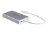 StarTech.com USB-C Multiport Adapter, USB-C Travel Docking Station with 4K HDMI, 60W Power Delivery Pass-Through, GbE, 2pt USB-A 3.0 Hub, Portable Mini USB Type-C Dock for Laptop, White - Tilbake