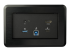 StarTech.com Conference Room Docking Station, Universal Laptop Dock, 4K HDMI, 60W Power Delivery, USB Hub, GbE, Audio, In-Table Connectivity Box For Huddle/Boardroom Collaboration Space - Fremsiden