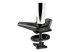 StarTech.com Desk Mount Monitor Arm for Single VESA Display up to 32" or 49" Ultrawide 8kg/17.6lb, Full Motion Articulating & Height Adjustable w/ Cable Management, C-Clamp, Grommet Mount - Nærbilde
