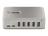 Startech 10-Port USB-C Hub, 8x USB-A + 2x USB-C, Self-Powered w/ 65W Power Supply, USB 3.1 10Gbps Hub w/ BC1.2 Charging, Desktop/Laptop USB Hub with 3ft Locking USB-IF Certified Cable - Fremsiden