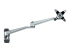 StarTech.com Wall Mount Monitor Arm, Articulating Ergonomic VESA Wall Mount Monitor Arm, 20" (52cm) Long , Single 34" Display up to 30.9lb/14kg, Swivel/Tilt/Rotate, Adjustable Screen Mount - Venstre vinkel