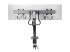 StarTech.com Desk Mount Dual Monitor Arm w/ Crossbar, Up To 27" Displays - Tilbake