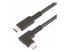 StarTech.com 3ft (1m) Rugged Right Angle USB-C Cable, USB 10 Gbps, USB C to C Data Transfer Cable, 4K 60Hz DP Alt Mode, 100W Power Delivery - Høyre vinkel