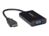 StarTech.com HDMI to VGA Video Adapter Converter with Audio for Desktop PC / Laptop / Ultrabook - Høyre vinkel