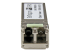 StarTech.com Cisco SFP-10G-SR Compatible SFP+ Module, 10GBASE-SR, 10GbE Multimode Fiber MMF Optic Transceiver, 10GE Gigabit Ethernet SFP+, LC 300m, 850nm, DDM, Cisco Firepower, ASR9000 - Venstre side