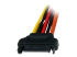 StarTech.com 6in Latching SATA Power Y Splitter Cable Adapter - Nærbilde