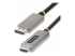 StarTech.com 6ft (2m) DisplayPort to HDMI Adapter Cable, 8K 60Hz, 4K 144Hz, HDR10, DP 1.4 to HDMI 2.1 Active Video Converter, DisplayPort Desktop to HDMI Monitor, M/M - Høyre vinkel