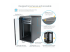 StarTech.com 18U 19" Server Rack Cabinet, 4 Post Adjustable Depth (6-32")Locking Knock Down Network/Computer Equipment Enclosure, Mobile with Glass Door & Casters, HP ProLiant ThinkServer - Høyre vinkel