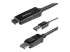 StarTech.com 3m HDMI to DisplayPort Adapter Cable with USB Power - Høyre vinkel
