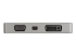 StarTech.com USB C Multiport Video Adapter, 4K 60Hz UHD Portable 5-in-1 USB Type C to HDMI 2.0, Mini DisplayPort, VGA or DVI (1080p), 95W PD Passthrough, Cable Management, Aluminum Adapter - Topp