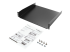 StarTech.com 2U Fixed Server Rack Mount Shelf, 16in Deep Steel Universal Cantilever Tray for 19" AV/Data/Network Equipment Rack with Cage Nuts & Screws, 44lbs Weight Capacity, 60" Deep - Høyre vinkel