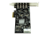 StarTech.com 4-Port USB 3.0 PCI Express Card Adapter - Høyre vinkel