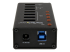 StarTech.com 7 Port USB 3.0 Charging Hub - Tilbake