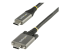 StarTech 20" 50cm Side Screw Locking USB C Cable 10Gbps, USB 3.1/3.2 Gen 2 Type-C Cable, 100W (5A) Power Delivery Charging, DP Alt Mode, Dual Screw Lock, USB-C to C Cord, Charge/Sync - Høyre vinkel