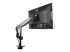 StarTech.com Desk Mount Monitor Arm for Single VESA Display up to 32" or 49" Ultrawide 8kg/17.6lb, Full Motion Articulating & Height Adjustable w/ Cable Management, C-Clamp, Grommet Mount - Tilbake