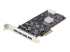 StarTech.com 4-Port USB-A PCIe Card, USB 3.2 5Gbps, 4x USB Controllers - Høyre vinkel