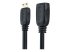 StarTech.com 5in Mini HDMI to HDMI Adapter, 4K High Speed HDMI Adapter, 4K 30Hz Ultra HD High Speed HDMI Adapter, HDMI 1.4, Gold Plated Connectors, UHD Mini HDMI Adapter 4K, Black - Høyre vinkel