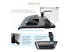 StarTech.com Under-Desk Keyboard Tray, Clamp-on Keyboard Holder, Supports up to 12kg (26.5lb), Sliding Keyboard and Mouse Drawer with C-Clamps, Height Adjustable Keyboard Tray - Høyre side