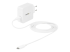 StarTech.com USB C Wall Charger, USB C Laptop Charger 60W PD, 6ft/2m Cable, Universal Compact Type C Power Adapter, Dell XPS/Lenovo X1 Carbon, HP EliteBook, MacBook, USB IF/CE Certified - Høyre vinkel